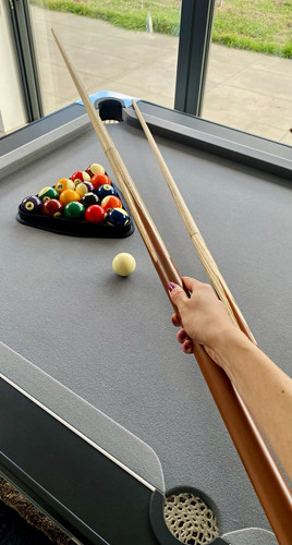 Billiard pro pool cue set - set, of