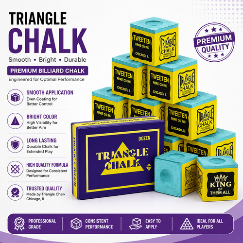 Snooker chalk for pool - 12, x
