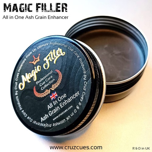 Magic filler snooker cue grain - filler,